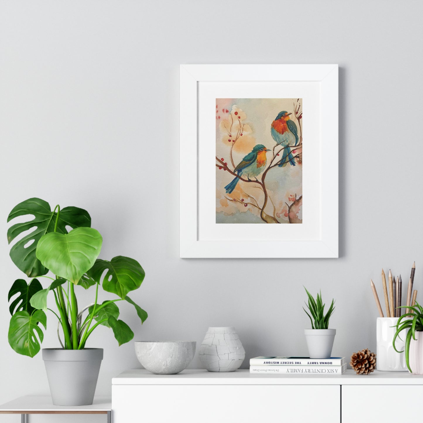 Framed Vertical Poster