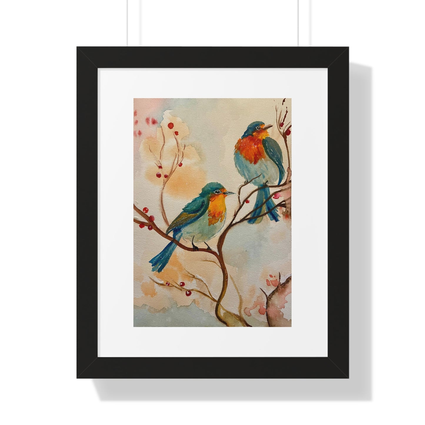 Framed Vertical Poster