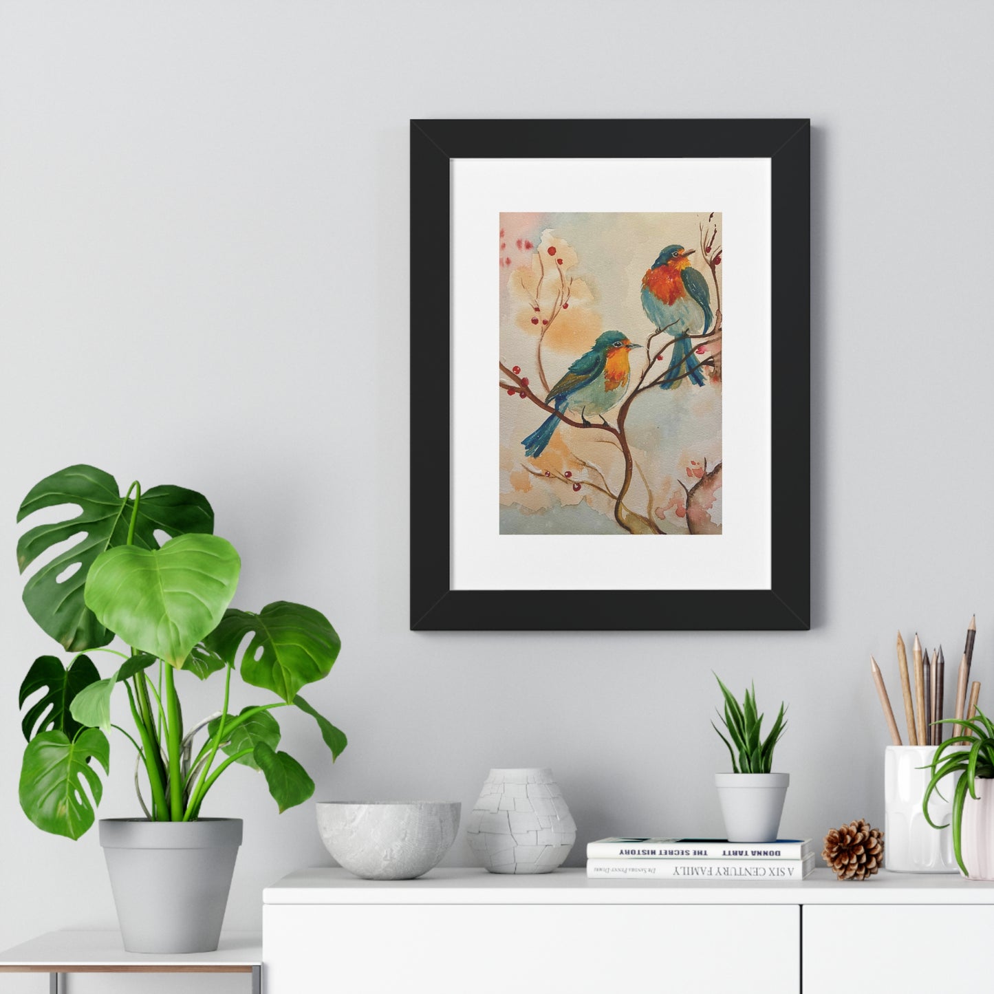 Framed Vertical Poster