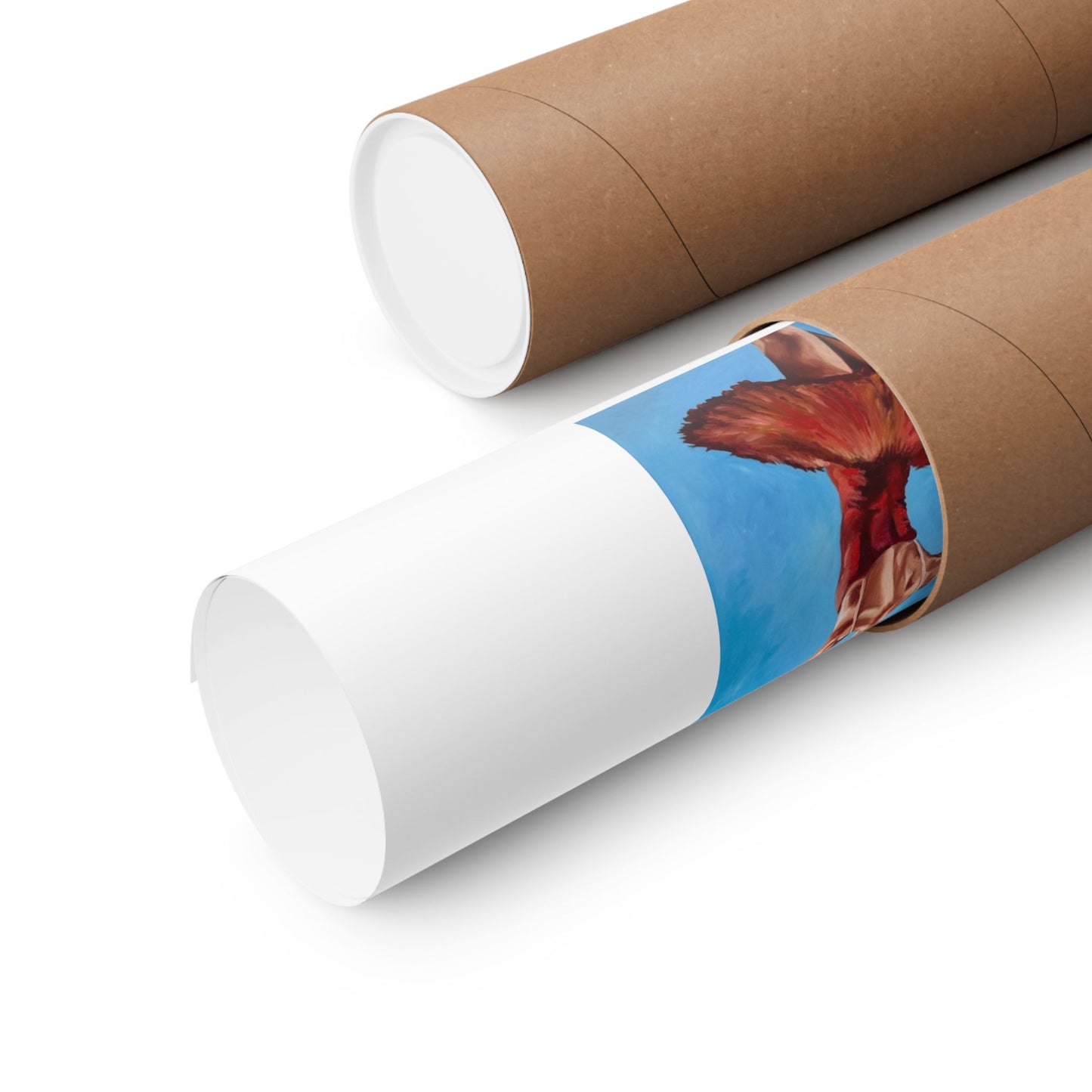 Ballerina Dance Matte Poster — Vertical Ballet Art Print