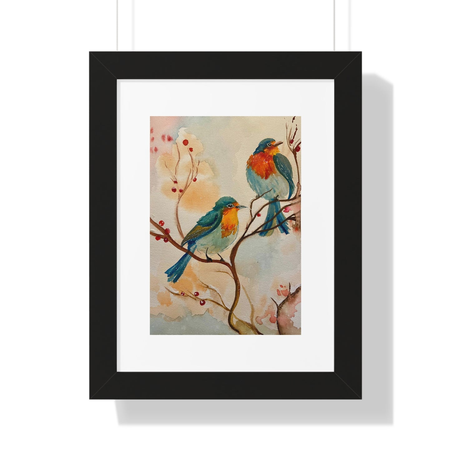 Framed Vertical Poster