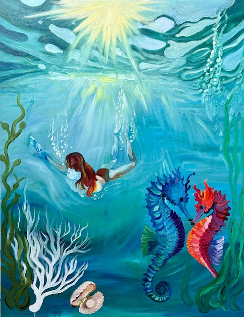 Seahorse love